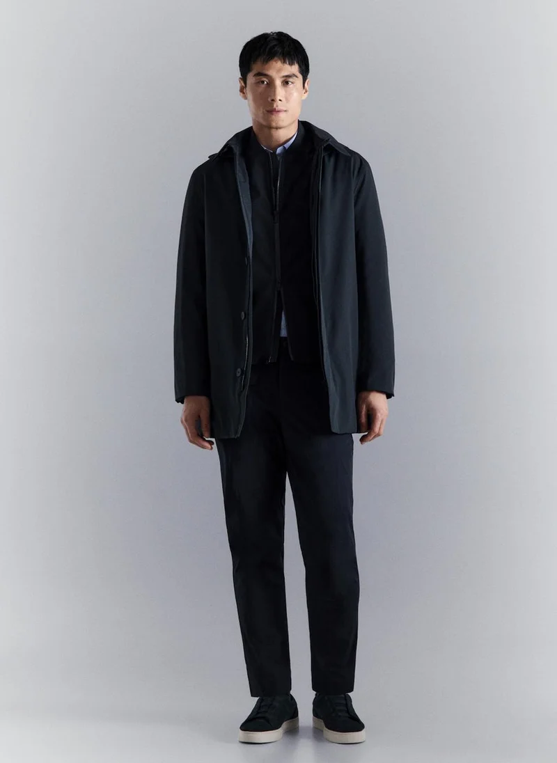 Mango Man  Packable parka with removable hood and Thermore technology for Men | Best Price UAE
